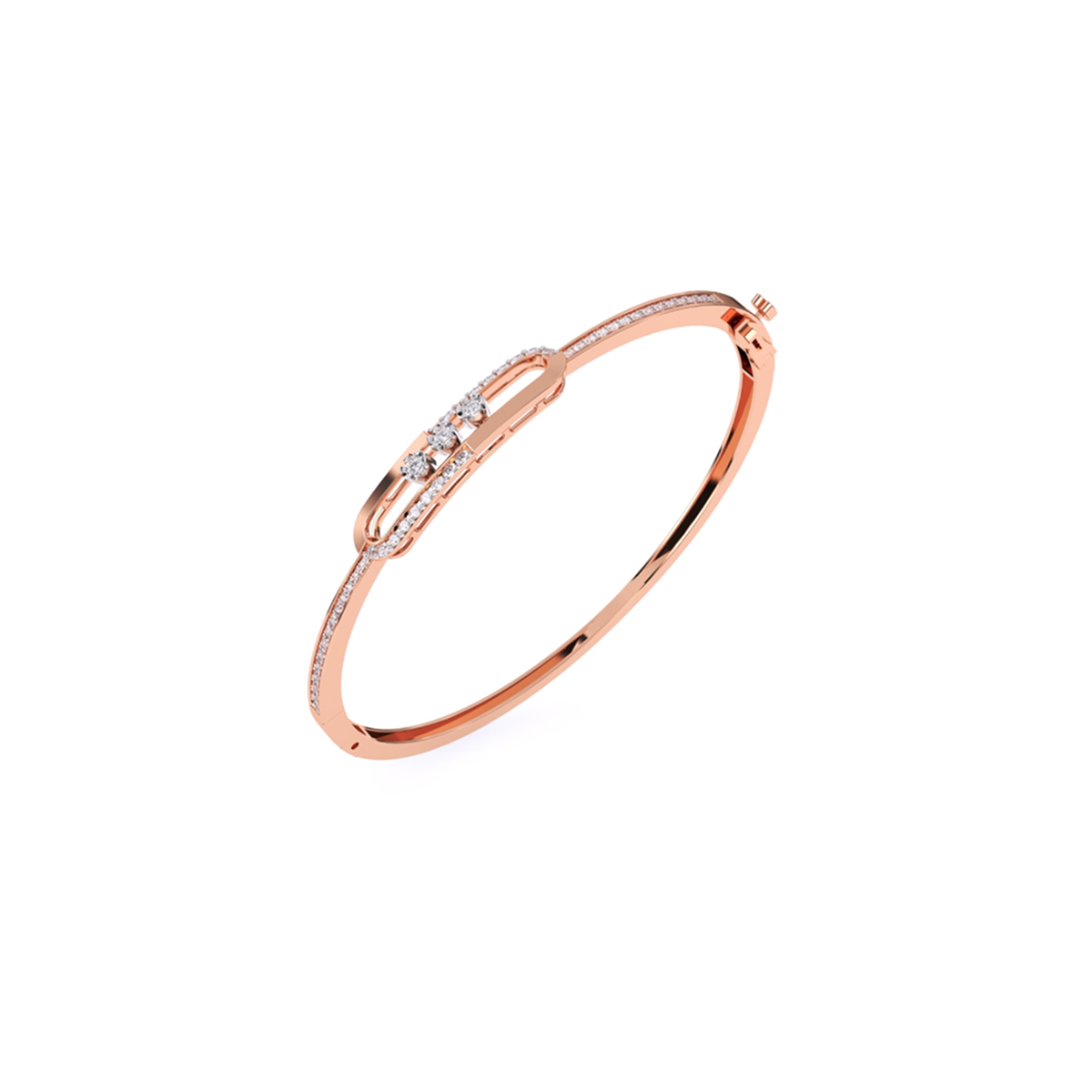 Gorgeous Half Eternity Diamond Bracelet